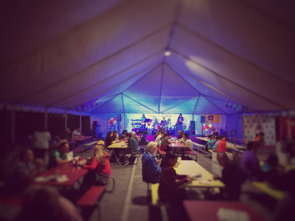 Event lighting rental provided by Elysian Sound and Light