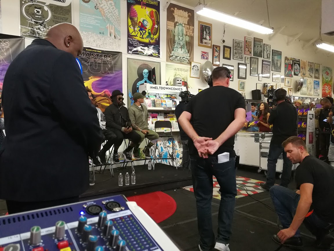 black eyed peas, live sound, production audio by Elysian