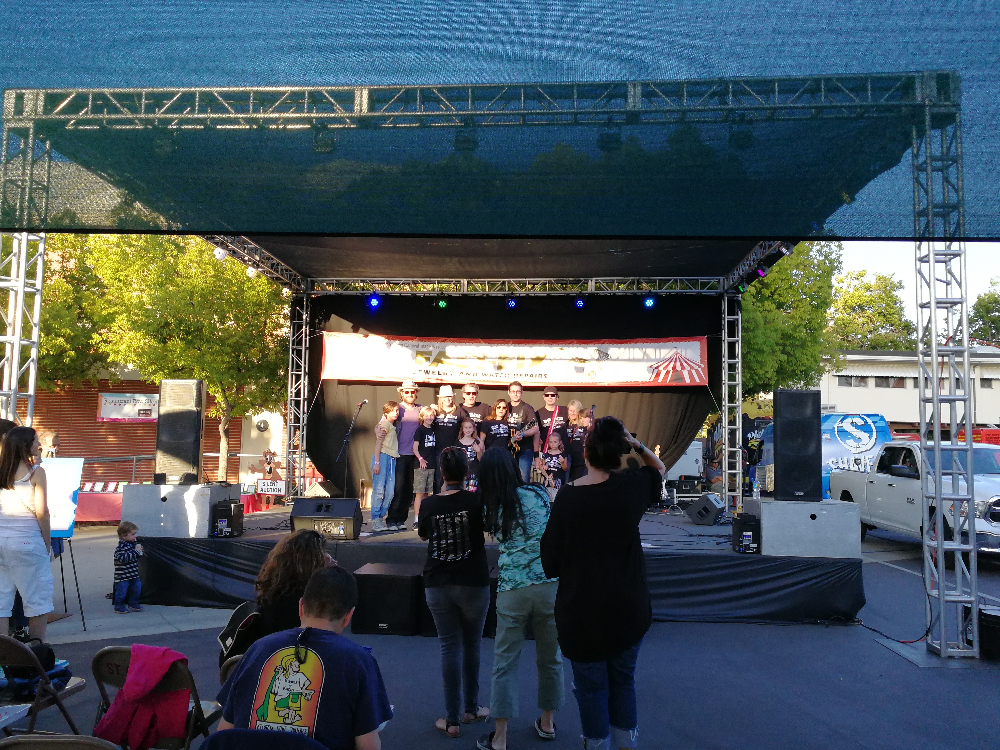 professional AV and stage rental for events in los angeles